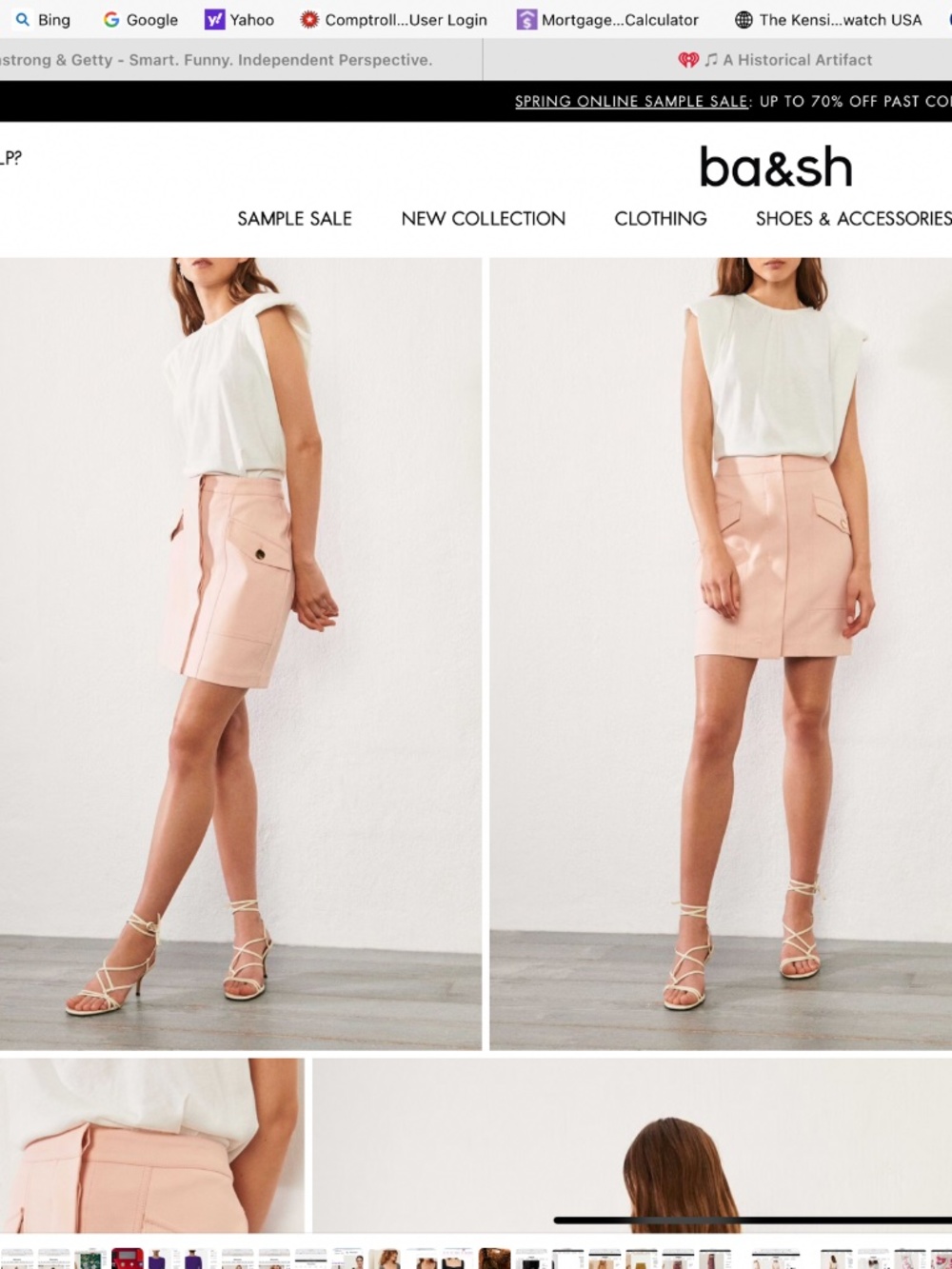 Ba&sh WIN Skirt Size S (NWT)